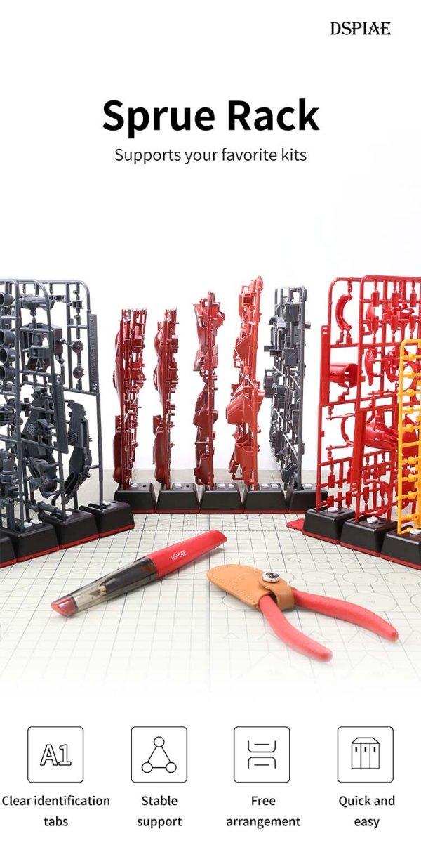 DSPIAE PT-SR Sprue Rack / Stojak na plastikowe ramki