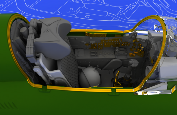 Eduard 648050 MiG-21BIS interior 1/48 (Eduard)