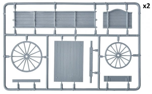 MiniArt 35642 EUROPEAN FARM CART 1/35