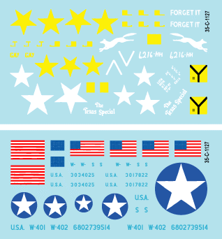 Star Decals 35-C1127 US tanks &amp; AFVs in North Africa 1942-43 1/35