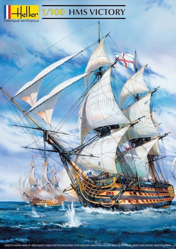 Heller 58897 HMS Victory - Starter Kit  1/100