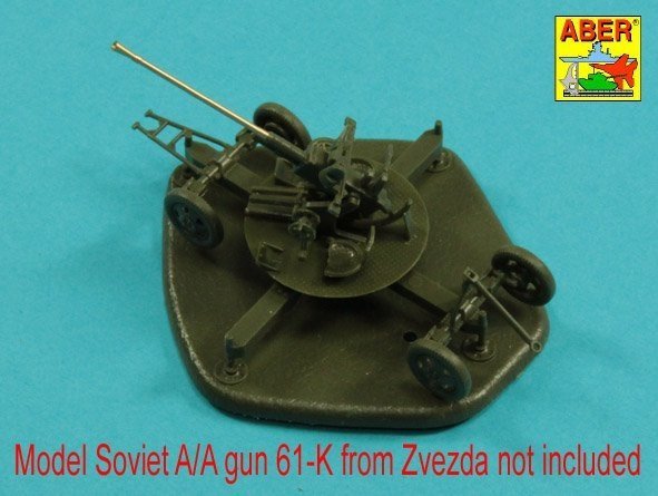 Aber 72L-76 Lufa 37mmdo radzieckiego działa przeciwlotniczego 61-K 1/72