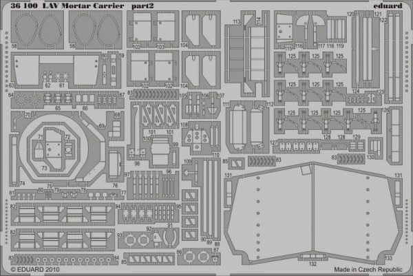 Eduard 36100 LAV Mortar Carrier 1/35 Trumpeter