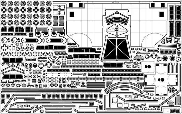 Pontos 27001F1 BISMARCK 1941 Detail Up Set Advanced (1:200)