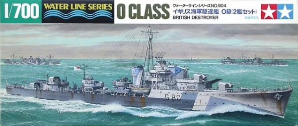 Tamiya 31904 British Destroyer O Class 1/700