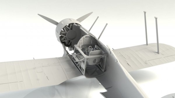 ICM 32041 Gloster Gladiator Mk.II 1/32