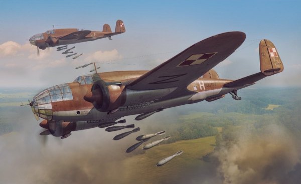 Fly 72042 PZL.37 B Łoś Polish Medium Bomber (1:72)