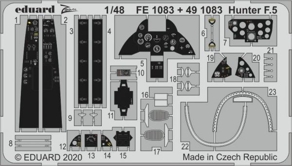 Eduard 491083 Hunter F.5 1/48 AIRFIX