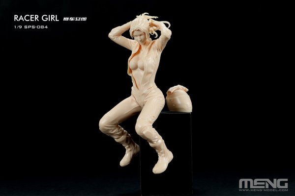 Meng Model SPS-084 Racer Girl 1/9