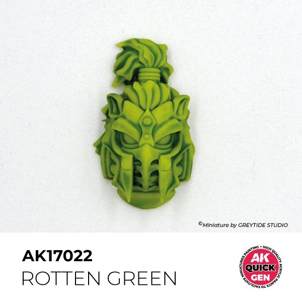AK Interactive AK17022 ROTTEN GREEN – QUICK GEN COLOR 18ml