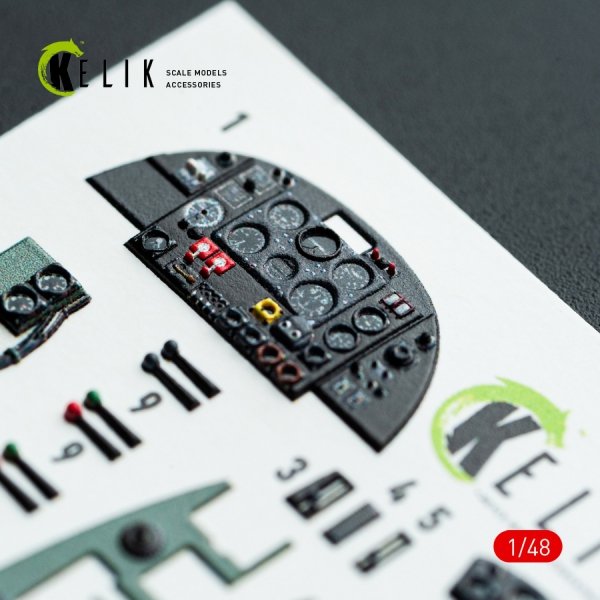 Kelik K48138 Bristol Beaufighter Mk.VI - interior 3D decals for Tamiya kit (1/48)