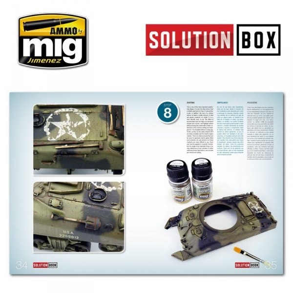 AMMO of Mig Jimenez 7700 WW II AMERICAN ETO SOLUTION BOX
