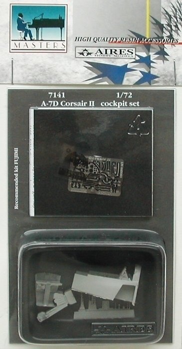 Aires 7141 A-7D Corsair II cockpit set 1/72 FUJIMI