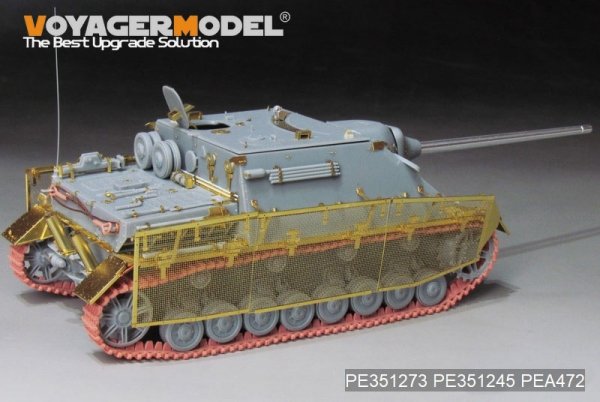 Voyager Model PEA472 WWII German Jagdpanzer IV/70(A) ZWISCHEN LOSUNG Schurzen GP 1/35