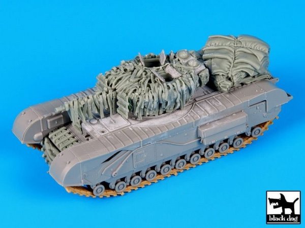 Black Dog T72076 Churchil Mk IV for Dragon 1/72
