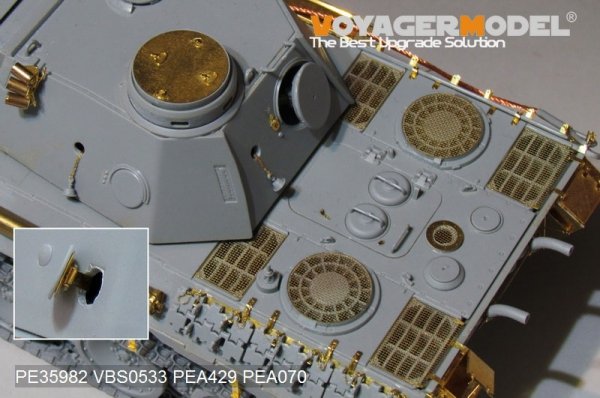 Voyager Model PE35982 WWII German Panther D Tank Early version Basic For TAKOM 2103 1/35