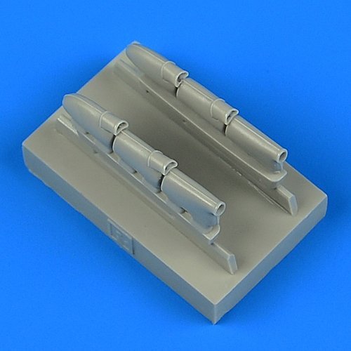 Quickboost QB48866 Spitfire Mk.I exhaust Tamiya 1/48