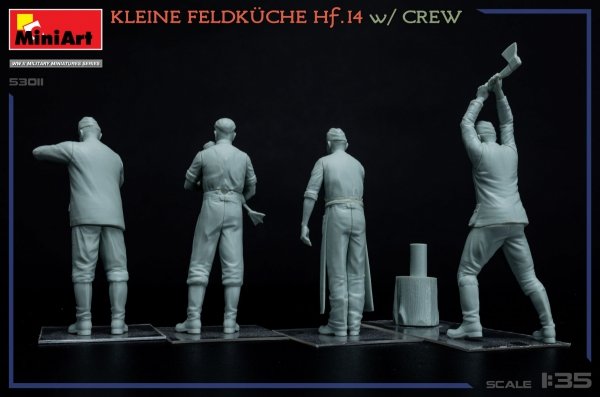 MiniArt 53011 Kleine Feldkuche Hf. 13 w/ Crew 1/35