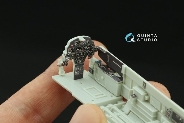 Quinta Studio QD48435 Bf 110G-2 3D-Printed coloured Interior on decal paper (Revell) 1/48