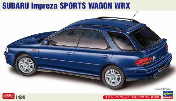 Hasegawa 20747 Subaru Impreza Sports Wagon WRX 1/24