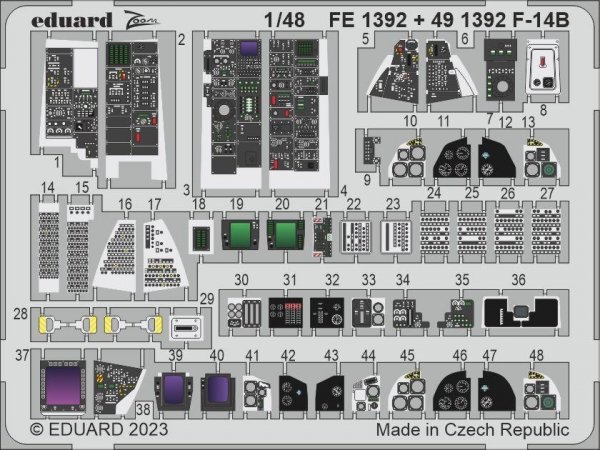 Eduard FE1392 F-14B GREAT WALL HOBBY 1/48