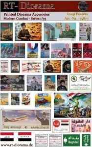 RT-Diorama 35270 Diorama-Base: &quot;The corner&quot; (Iraq) 1/35