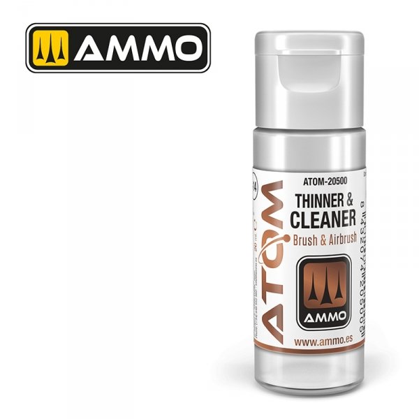 AMMO of Mig Jimenez 20500 ATOM Thinner And Cleaner 20ml
