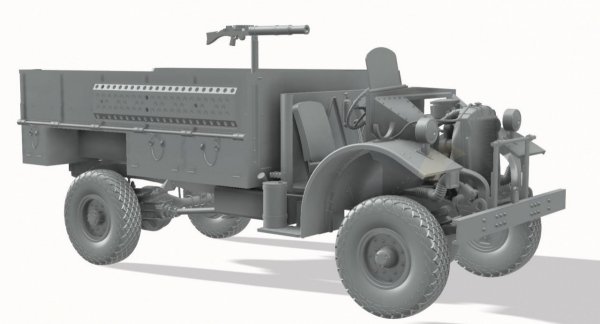 Thunder Model 35304 LRDG F30 Patrol Truck CMP in LRDG service 1/35
