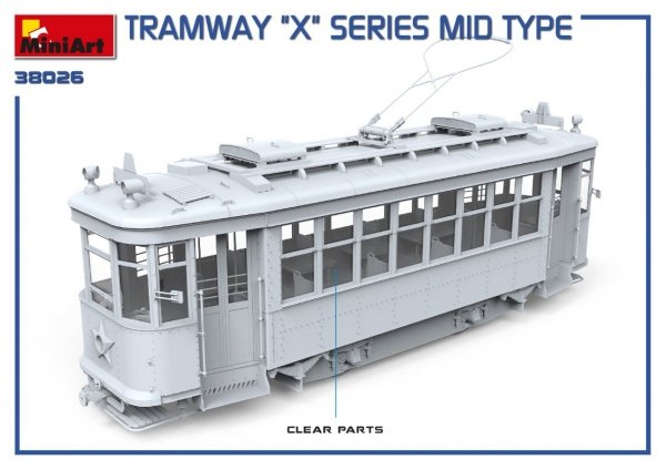 Miniart 38026 Tramway &quot;X&quot; Series 1/35
