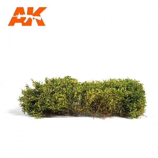 AK Interactive AK8175 BLOMMING YELLOW SHRUBBERIES 75MM / 90MM 1/35