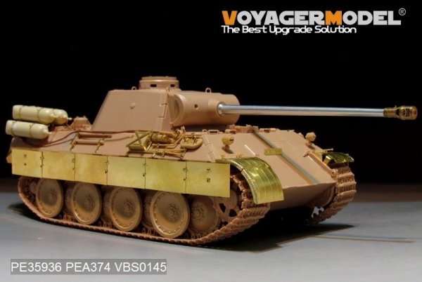 Voyager Model PE35936 WWII German Panther D w/&quot;Stadtgas&quot; Fuel Tanks Basic For MENG TS-038 1/35