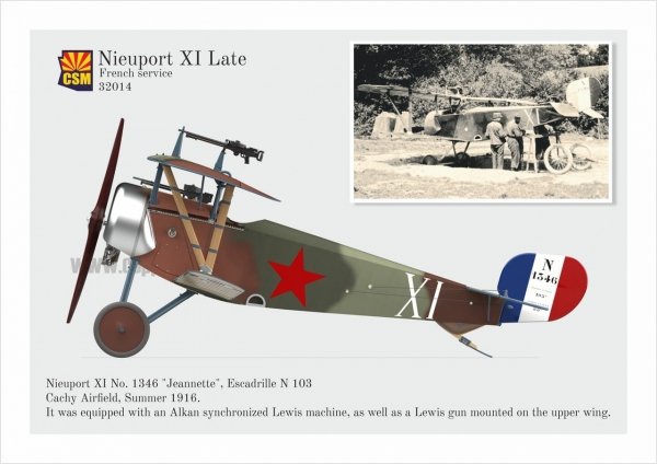 Cooper State Models 32014 Nieuport XI late 1/32