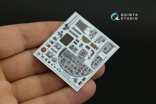 Quinta Studio QD32154 IL-2M3 3D-Printed &amp; coloured Interior on decal paper (Hobby Boss) 1/32