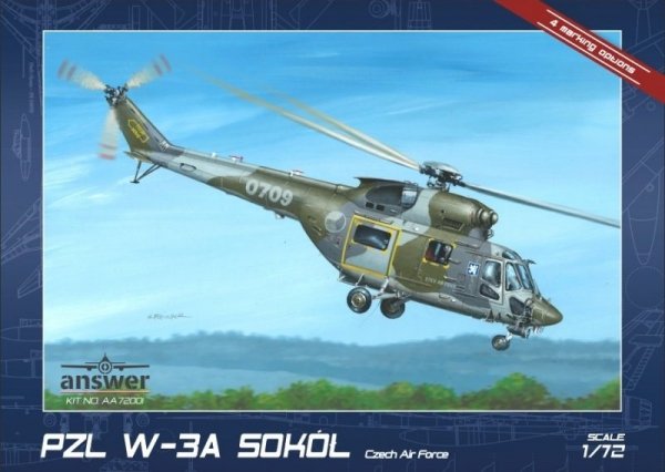 Answer AA72001 PZL W-3A Sokół Czech Air Force 1/72