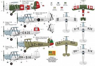 RS Model 92238 Bucker 131 B &quot; Jungmann&quot; 1/72