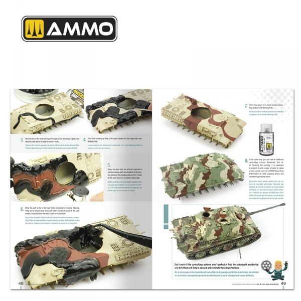 Ammo by Mig 6301 Scale Modeling for Beginners Vol. 2: Paint &amp; Weathering (Bilingual)