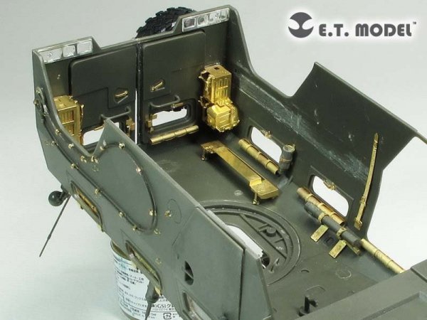 E.T. Model E35-195 Russian GAZ-233014 STS &quot;TIGER&quot; Interior (For Meng VS-003) (1:35)