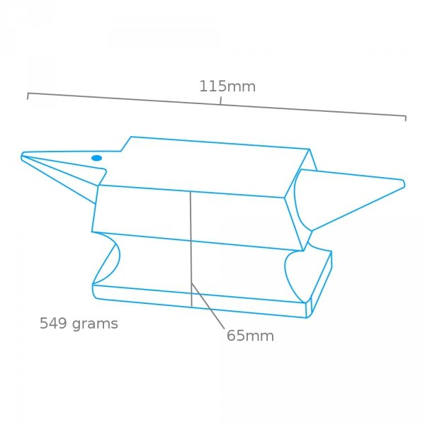 Modelcraft PAN5004 Mini Anvil
