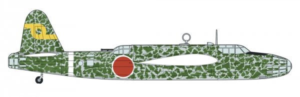 Hasegawa 02521 Nakajima Ki 49-II Type 100 Heavy Bomber Donryu (Helen) "62nd Flying Regiment" 1/72