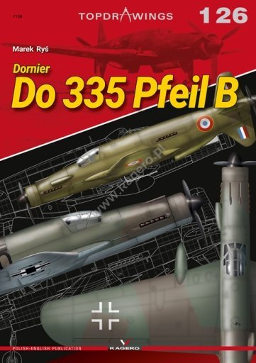 Kagero 7126 Dornier Do 335 Pfeil B