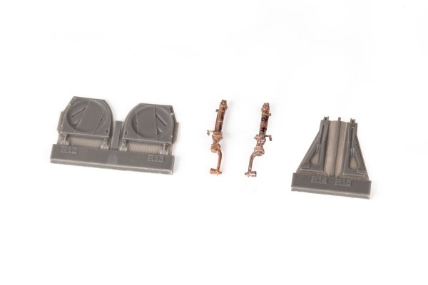 Eduard 648994 P-51B / C undercarriage legs BRONZE EDUARD 1/48