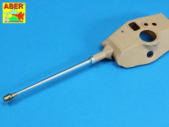 Aber 35L-125 Barrel for German 8,8cm Kw.K 43 (L/71) gun used on VK4502 (P) and Tiger B Porsche-Turm (1:35)