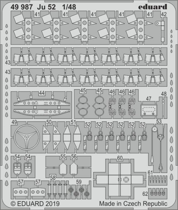 Eduard 49987 Ju 52 1/48 REVELL