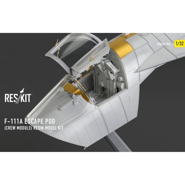 RESKIT RSK32-0001 F-111A Escape Pod (Crew Module) resin model kit (1/32)
