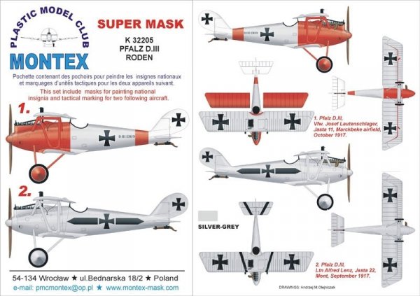 Montex K32205 PFALZ D III 1/32