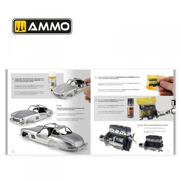 AMMO by Mig Jimenez 5231 THE WEATHERING TECHNICAL GUIDE 01 - Metallized (English, Castellano, Francais)