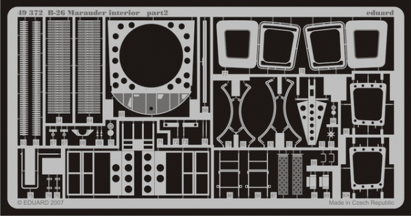 Eduard 49372 B-26 interior 1/48 Revell