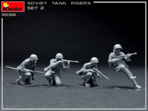 MiniArt 35310 SOVIET INFANTRY TANK RIDERS SET 2 1/35