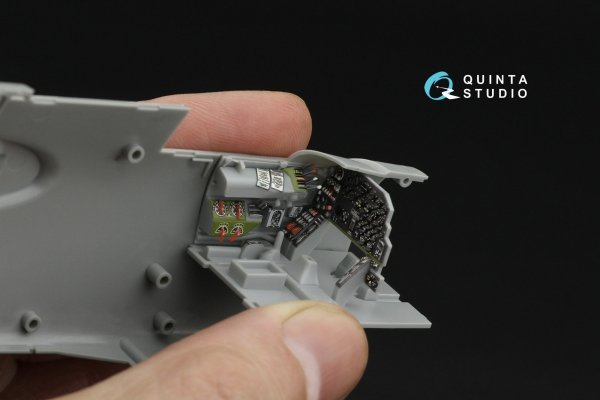 Quinta Studio QD48646 A-20C Havoc (DB-7B) 3D-Printed &amp; coloured Interior on decal paper (HK models) 1/48