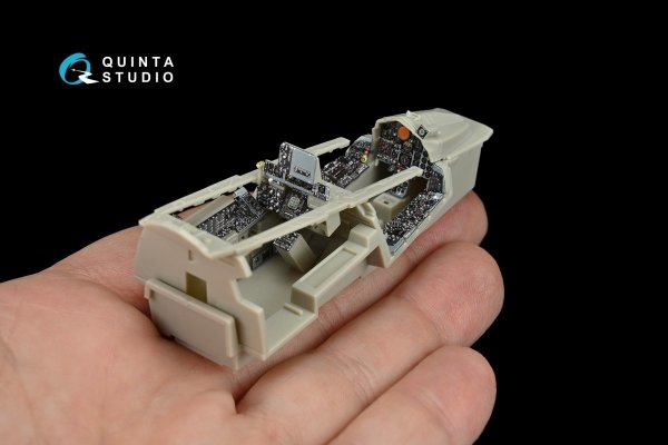 Quinta Studio QD48175 F-4B 3D-Printed &amp; coloured Interior on decal paper (for Tamiya kit) 1/48